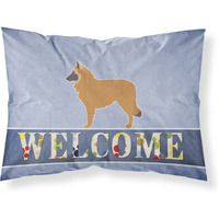 "Caroline's Treasures Belgian Shepherd Welcome Pillowcase, Standard,"