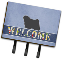 "Caroline's Treasures Puli Welcome Wall Hook, Triple, Multicolor"