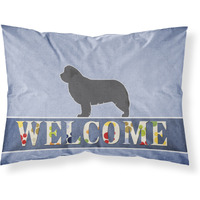 "Caroline's Treasures Newfoundland Welcome Pillowcase, Standard,"