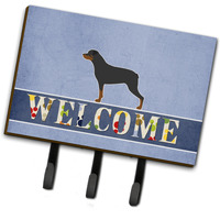 "Caroline's Treasures Rottweiler Welcome Wall Hook, Triple"