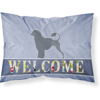 "Caroline's Treasures Portuguese Water Dog Welcome Pillowcase, Standard,"
