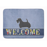 "Caroline's Treasures Scottish Terrier Welcome Floor Mat, 19 x 27, Multicolor"