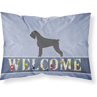 "Caroline's Treasures Giant Schnauzer Welcome Pillowcase, Standard,"