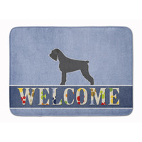 "Caroline's Treasures Giant Schnauzer Welcome Floor Mat, 19 x 27, Multicolor"
