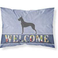 "Caroline's Treasures Dane Welcome Pillowcase, Standard,"