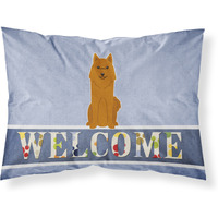 "Caroline's Treasures Karelian Bear Dog Welcome Pillowcase, Standard,"