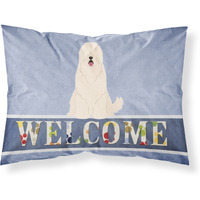 "Caroline's Treasures South Russian Sheepdog Welcome Pillowcase, Standard,"