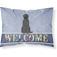 "Caroline's Treasures Black Russian Terrier Welcome Pillowcase, Standard,"