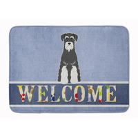 "Caroline's Treasures Standard Schnauzer Salt and Pepper Floor Mat, 19 x 27, Multicolor"