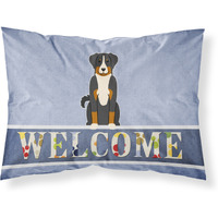 "Caroline's Treasures Appenzeller Sennenhund Welcome Pillowcase, Standard,"