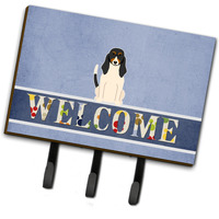 "Caroline's Treasures Swiss Hound Welcome Wall Hook, Triple, Multicolor"
