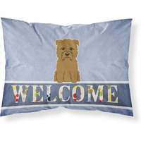 "Caroline's Treasures Glen of Imal Tan Welcome Pillowcase, Standard,"