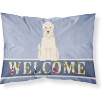 "Caroline's Treasures Soft Coated Wheaten Terrier Welcome Pillowcase, Standard,"