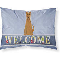 "Caroline's Treasures Irish Terrier Welcome Pillowcase, Standard,"