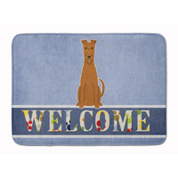 "Caroline's Treasures Irish Terrier Welcome Floor Mat, 19 x 27, Multicolor"