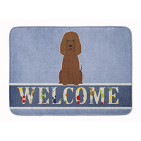 "Caroline's Treasures Irish Water Spaniel Welcome Floor Mat, 19 x 27, Multicolor"