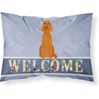 "Caroline's Treasures Irish Setter Welcome Pillowcase, Standard,"