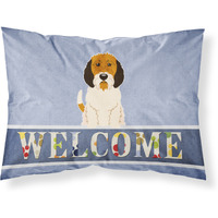 "Caroline's Treasures Petit Basset Griffon Veenden Welcome Pillowcase, Standard,"