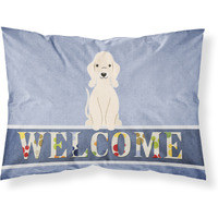 "Caroline's Treasures Sandy Bedlington Terrier S and y Welcome Pillowcase, Standard,"