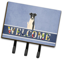 "Caroline's Treasures Smooth Fox Terrier Welcome Wall Hook, Triple, Multicolor"