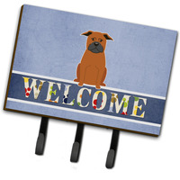 "Caroline's Treasures Chinese Chongqing Dog Welcome Wall Hook, Triple, Multicolor"