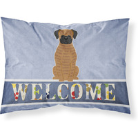 "Caroline's Treasures Brindle Boxer Welcome Pillowcase, Standard,"