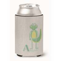 "Caroline's Treasures Alphabet A For Alligator Can or Bottle Hugger, Can Hugger, Multicolor"