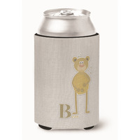 "Caroline's Treasures Alphabet B For Bear Can or Bottle Hugger, Can Hugger, Multicolor"