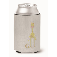 "Caroline's Treasures Alphabet G For Giraffe Can or Bottle Hugger, Can Hugger, Multicolor"