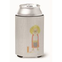 "Caroline's Treasures Alphabet L For Lion Can or Bottle Hugger, Can Hugger, Multicolor"