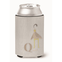 "Caroline's Treasures Alphabet Q For Quail Can or Bottle Hugger, Can Hugger, Multicolor"