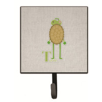 "Caroline's Treasures Alphabet T for Turtle Wall Hook, Small, Multicolor"