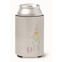 "Caroline's Treasures Alphabet U For Unicorn Can or Bottle Hugger, Can Hugger, Multicolor"