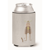 "Caroline's Treasures Alphabet Y For Yak Can or Bottle Hugger, Can Hugger, Multicolor"