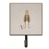 "Caroline's Treasures Alphabet Y for Yak Wall Hook, Small, Multicolor"