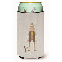 "Caroline's Treasures Alphabet Y For Yak Tall Boy Beverage Insulator Hugger, Multicolor"
