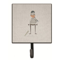 "Caroline's Treasures Alphabet Z for Zebra Wall Hook, Small, Multicolor"