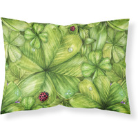 Shamrocks and Lady bugs Fabric Standard Pillowcase