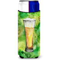 "Caroline's Treasures Irish Beer Tall Michelob Ultra Hugger For Slim Cans, Slim Can, Multicolor"