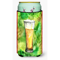 "Caroline's Treasures Irish Beer Tall Tall Boy Beverage Insulator Hugger, Multicolor"