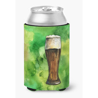 "Caroline's Treasures Irish Beer Dark Can or Bottle Hugger, Can Hugger, Multicolor"