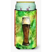 "Caroline's Treasures Irish Beer Dark Tall Boy Beverage Insulator Hugger, Multicolor"