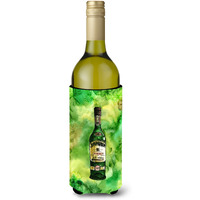 "Caroline's Treasures Irish Whiskey Bottle Wine Bottle Beverage Insulator Hugger, 750 ml, Multicolor"