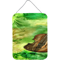 "Caroline's Treasures Irish Whiskey and Music Door Hanging Prints wall-decor, Multicolor"