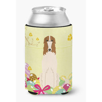"Caroline's Treasures Easter Eggs Borzoi Can or Bottle Hugger, Can Hugger, Multicolor"