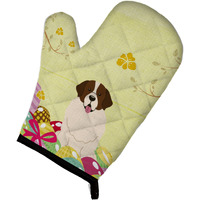 "Caroline's Treasures Easter Eggs Moscow Watchdog Oven Mitt, Multicolor, 12"" x 8.5"""
