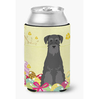 "Caroline's Treasures Easter Eggs Standard Schnauzer black Can or Bottle Hugger, Can Hugger, Multicolor"