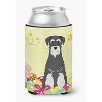 "Caroline's Treasures Easter Standard Schnauzer Salt & Pepper Can or Bottle Hugger, Can Hugger, Multicolor"