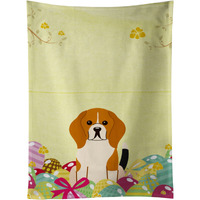 "Caroline's Treasures Easter Eggs Beagle Tricolor Kitchen Towel, Multicolor, 25"" x 15"""
