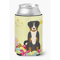 "Caroline's Treasures Easter Eggs Appenzeller Sennenhund Can or Bottle Hugger, Can Hugger, Multicolor"